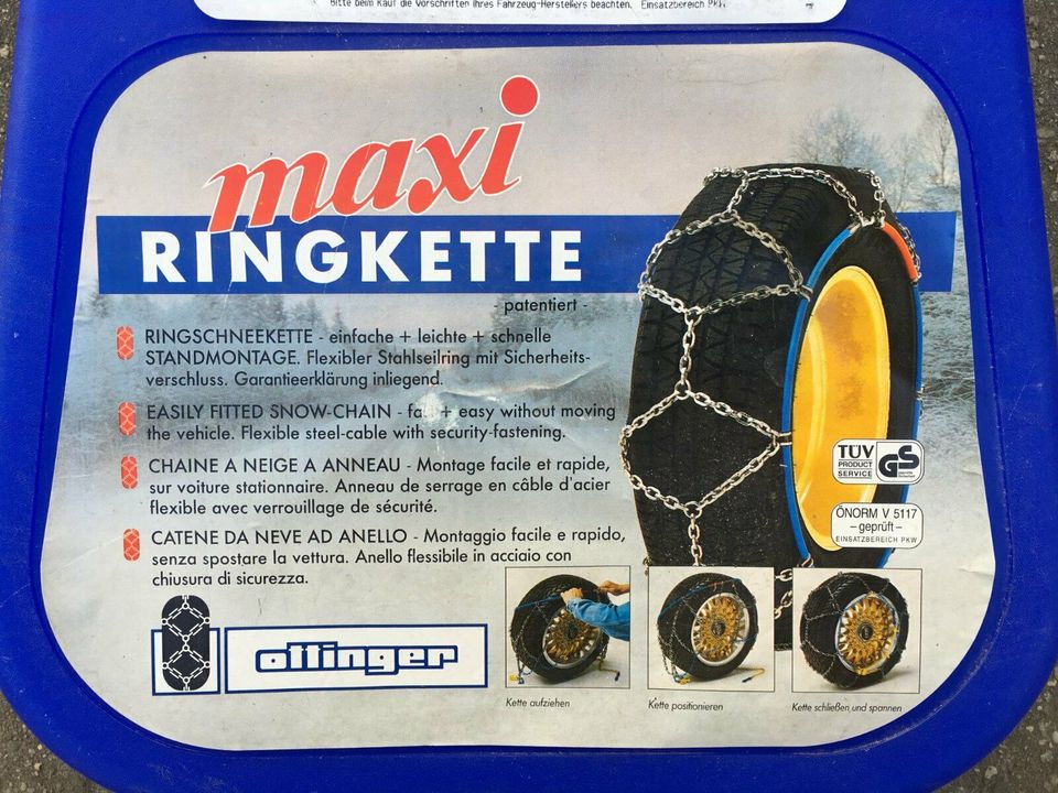 Ottinger Satz Ringkette Maxi Schneeketten Ketten Schnee Winter in Maxdorf