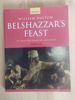 Chornoten William Walton: Belshazzar's Feast Niedersachsen - Braunschweig Vorschau