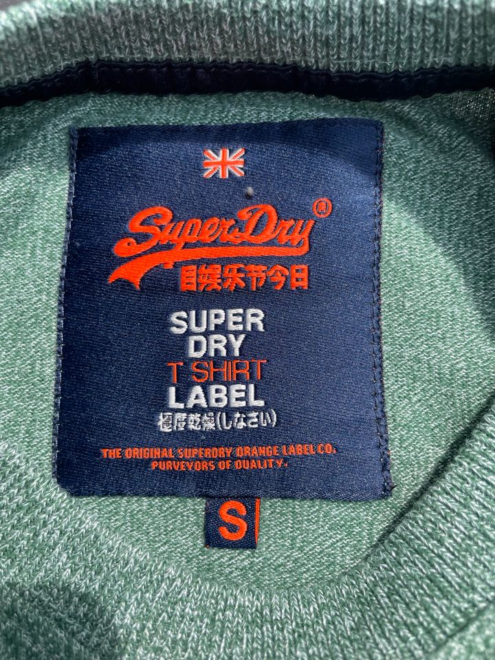 Grünes SuperDry T-Shirt Herren S in Dortmund