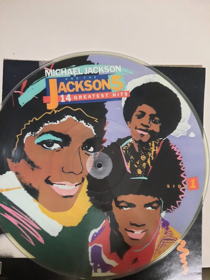 3 LP`s Michael Jackson / Jackson 5 Picture Disc in Bochum