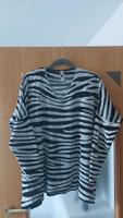 TREDY leichter Animalprint Baumwolle Pulli Pullover Gr. 3 Hessen - Messel Vorschau
