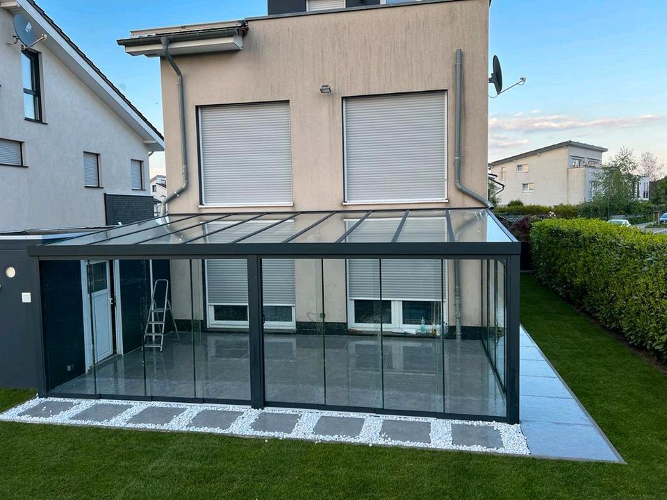 Terrassenüberdachung Kaltwintergarten Vordach Carport in Herborn