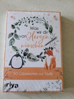 Taufkarten zum Ausfüllen für Gäste Thüringen - Nordhausen Vorschau