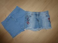 2 x Jeans Shorts Gr. 158 152 Yigga & H&M, Denim, Sommer Bayern - Lohr (Main) Vorschau