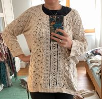 Lace strick Pullover mit Lochmuster spitze H&M XL oversize S Bayern - Fürth Vorschau