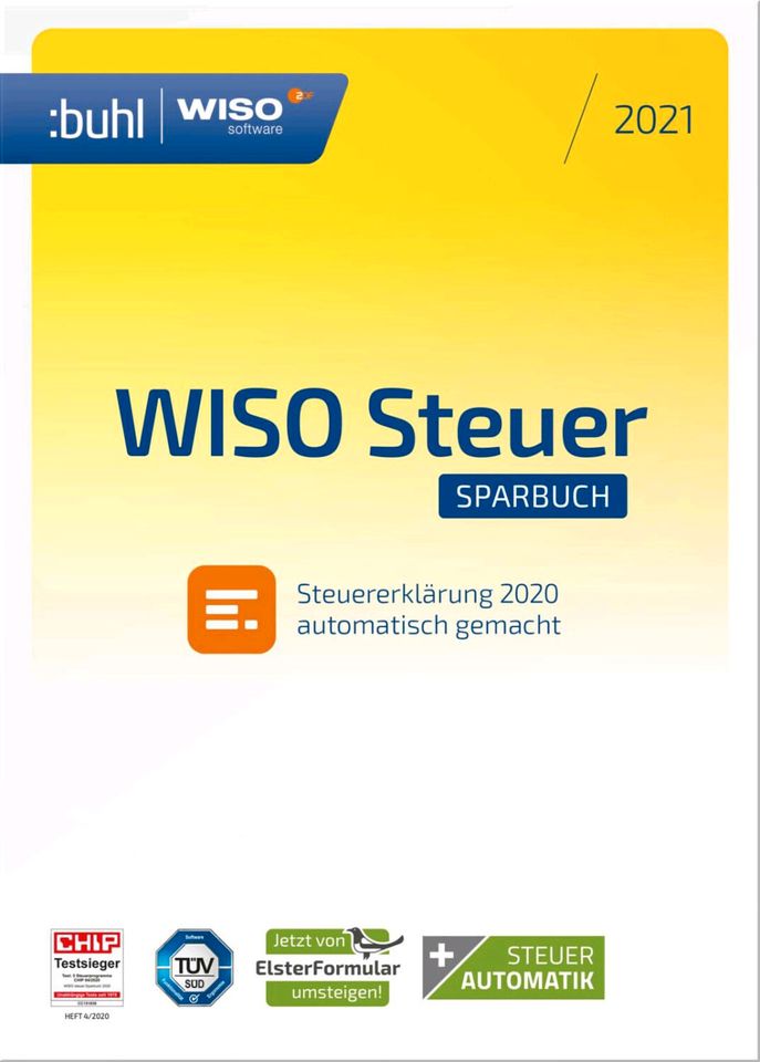 WISO Steuer Sparbuch 2021 (Steuerjahr 2020) in Ludwigsburg