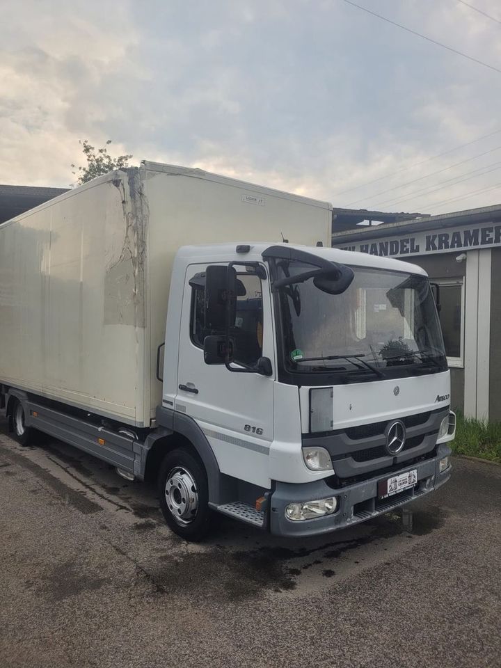 Mercedes-Benz Atego 816L Koffer LBW Euro5 Airco in Düsseldorf