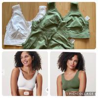 Tchibo Seamless BH Top Khaki weiß Gr S & M neu Hamburg-Nord - Hamburg Uhlenhorst Vorschau