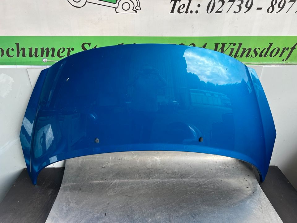 Motorhaube Peugeot 207 blau KMFD Haube Klappe vorne in Wilnsdorf