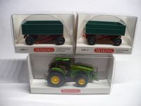 Wiking John Deere 8530 mit 2 Landwirtschaftl. Anhänger 1:87 Hessen - Niederaula Vorschau