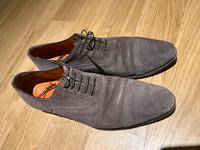 Santoni Herren Schnürschuh Wildleder Gr 8 / 42 München - Au-Haidhausen Vorschau