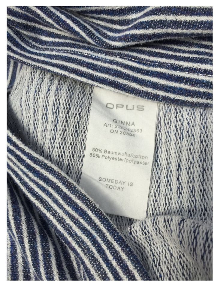 Opus maritimes Sweatshirt Pullover Streifen ringel blau 40 42 L in Frechen
