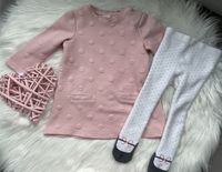 ❤️ Baby Girl Kleid rosa Punkte & Thermo Strumpfhose | 80 Hessen - Rodgau Vorschau