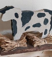 *DEKO* Süße Kuh aus Holz neuwertig Nordrhein-Westfalen - Oberhausen Vorschau