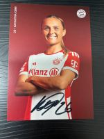 Samantha Kerr Autogrammkarte FC Bayern Saison 23 / 24 Fußball Bayern - Landshut Vorschau