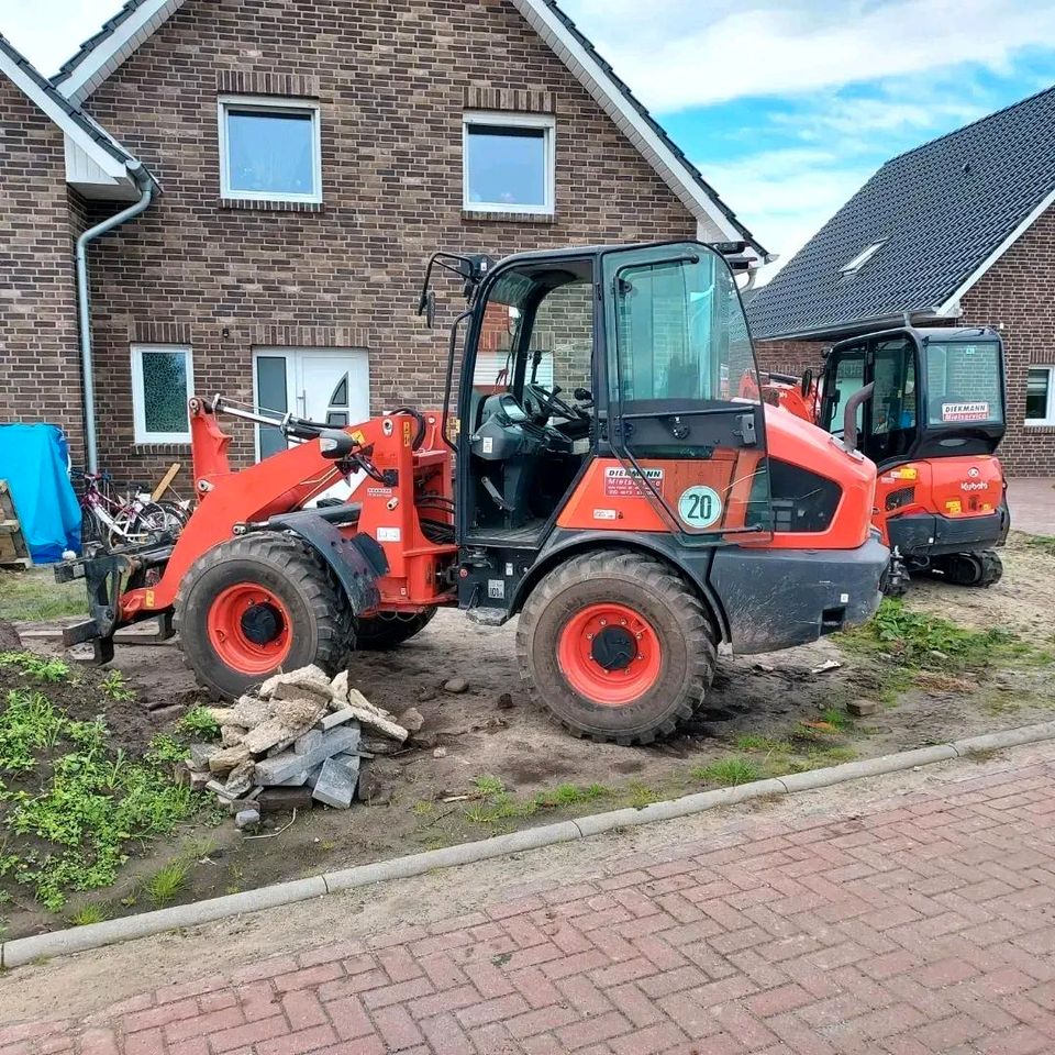 Kubota Radlader mieten in Molbergen