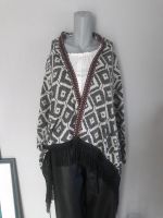 Jacke Cardigan VÖGELE indianisch gem. schwarz/creme Nordrhein-Westfalen - Nettetal Vorschau