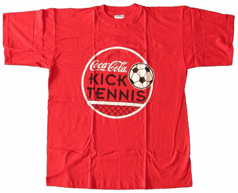 Coca Cola - T-Shirt Gr.L - Kick Tennis 1996# in Eilenburg