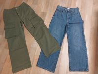 2x Jeans, Only Gr.38 Bershka grün Blau Hose wie neu Gr.M Nordrhein-Westfalen - Rheinbach Vorschau