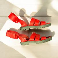 Sandalen, witzig, rot Baden-Württemberg - Schwanau Vorschau