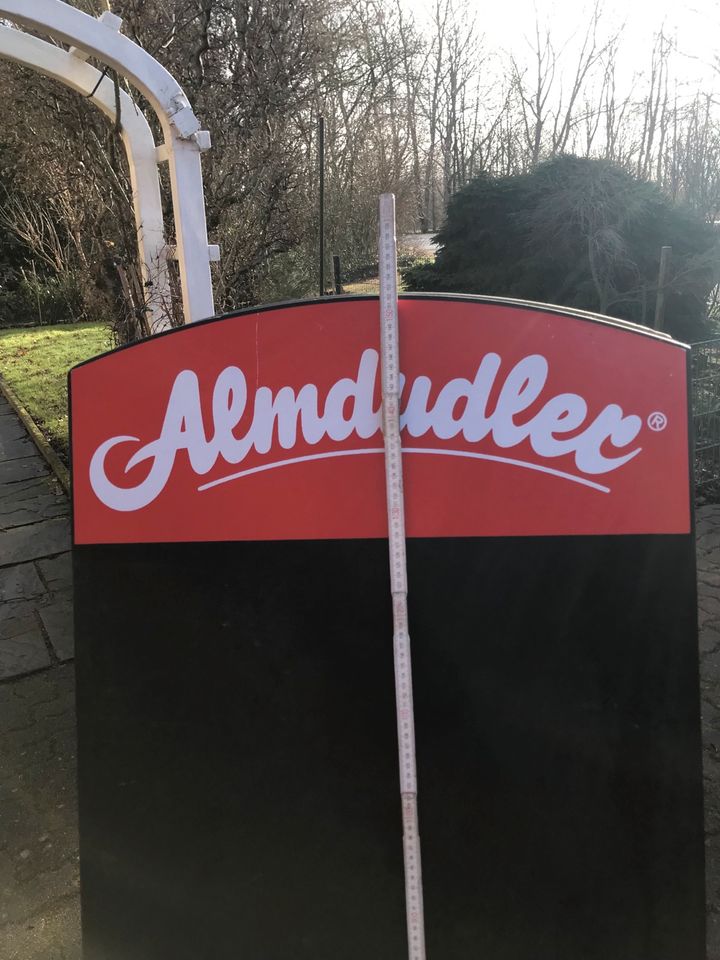 Almdudler  Preis Aufsteller  Kundenstopper individuelle  Beschrif in Quickborn