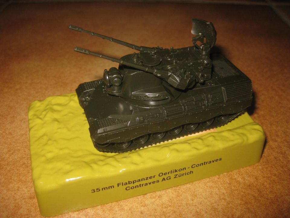 Modell Flakpanzer GEPARD; O-C Zürich; Panzer Flabpanzer 1:1xx in Hadamar