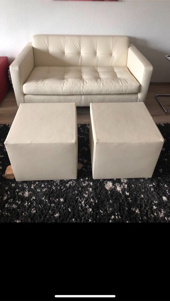 Sofa Couch Machalke Leder ungenutzt NP 3999Euro in Heppenheim (Bergstraße)