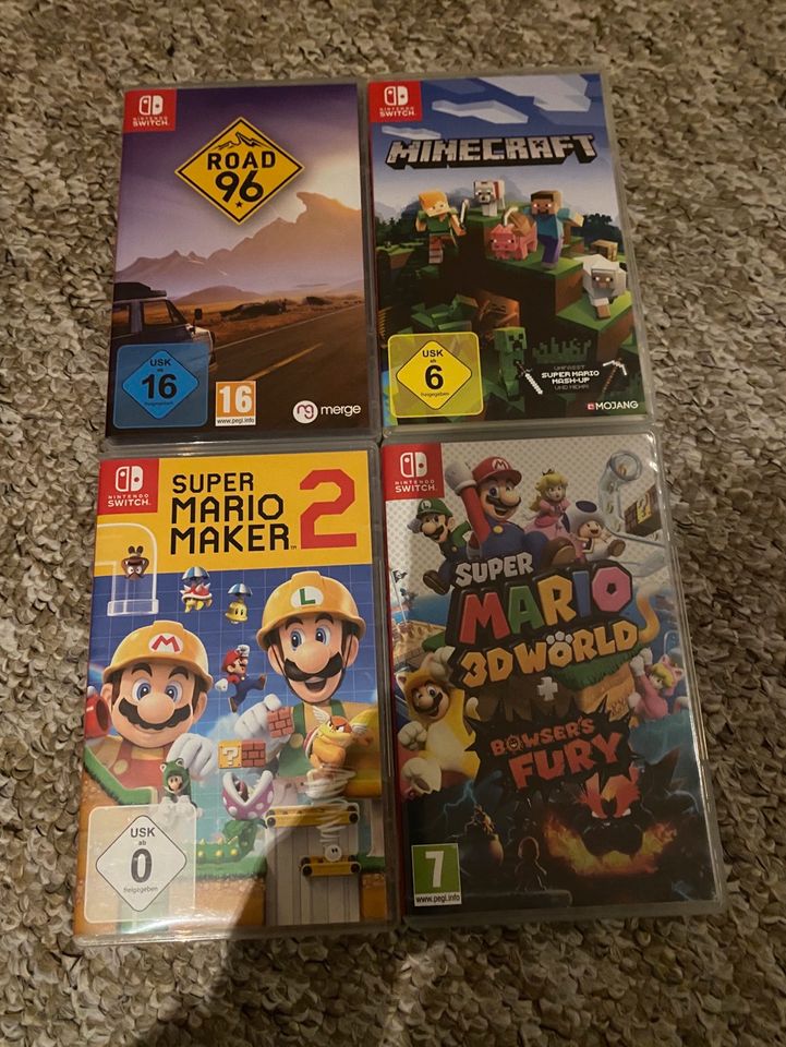 Switch spiele&Hüllen in Högel