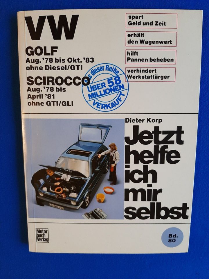 Buch VW Golf / Scirocco in Berlin