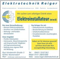 Elektroinstallateur, Gebäude und Systemtechniker Bayern - Wackersdorf Vorschau