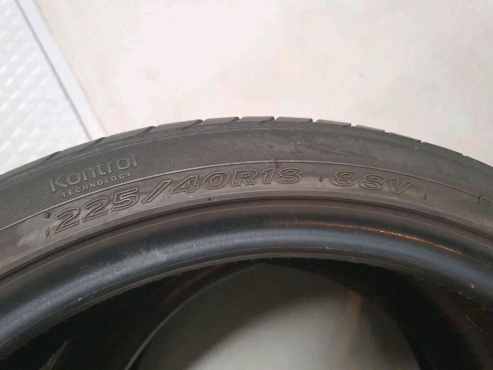 Paar gebrauchte Hankook Sommerreifen in 18 zoll in Nörvenich