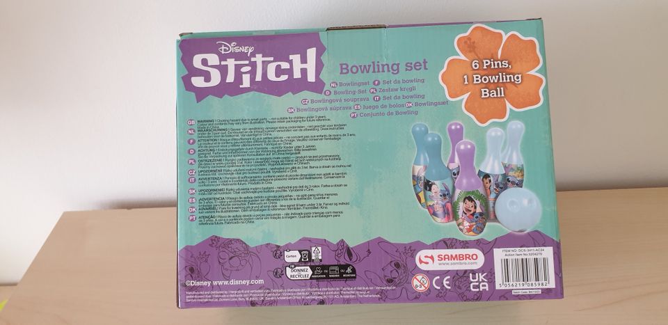Disney Stitch Bowling Set Neu in Dachau