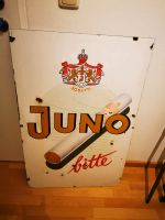 Original seltenes  Emailleschild Blechschild Juno unrestauriert Bayern - Fürstenfeldbruck Vorschau