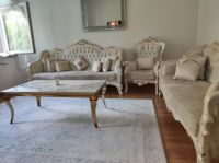 Luxus Couch Crem Gold 3+3+1+1  Guter Zustand Nordrhein-Westfalen - Gelsenkirchen Vorschau
