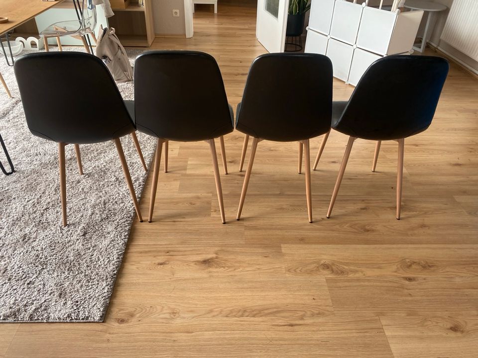 Stühle, Kunstleder, 4 Stück in Bochum