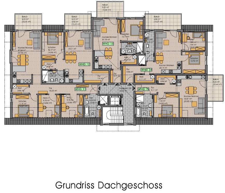 Direkt vom Bauträger! Wohnungen in Attenhausen. Wohnung 3 von 15. Baubeginn 2024. in Sontheim