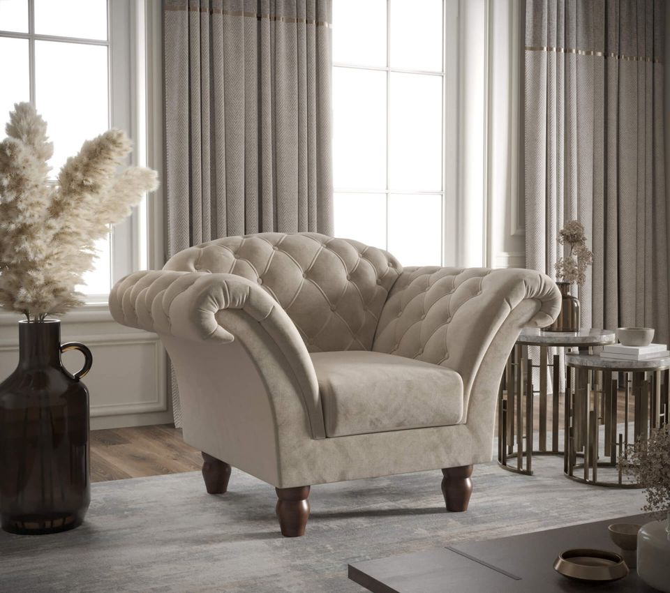 Sofa 3-Sitzer Chesterfield Royal Luxus Hochwertige in Berlin