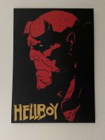 Hellboy Bild Acryl Rarität Wandbild auf Leinwand Schleswig-Holstein - Lübeck Vorschau