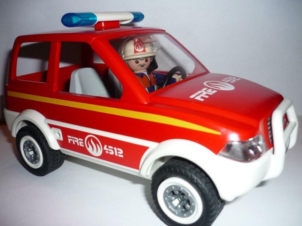 Playmobil - 4822 - Feuerwehr Kommandowagen (Auto, Fahrzeug) in Kiel