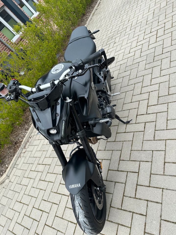 Yamaha MT09 in Debstedt