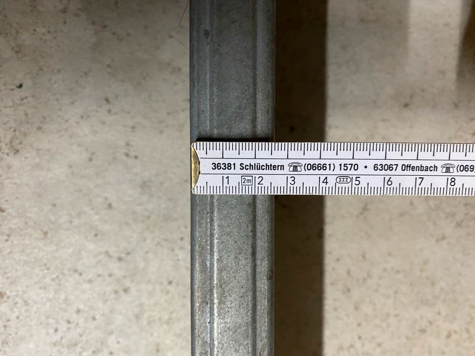 1 Zwischenwandverschluss, Aluminium Allsave Jungfalk 2320 mm in Griesheim