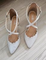 Brautschuhe/ Pumps, Wallis "Cartwheel" white/ weiß Glitzer , 41 Niedersachsen - Meinersen Vorschau