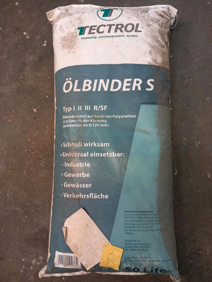 Tectrol Ölbindemittel Ölbinder S Typ 1 2 3 R/SF 50Liter in Röthenbach