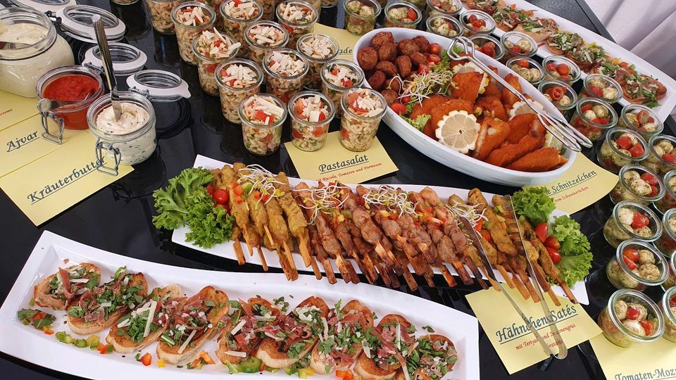Catering Partyservice Buffet BBQ Fingerfood Hochzeit in Euskirchen
