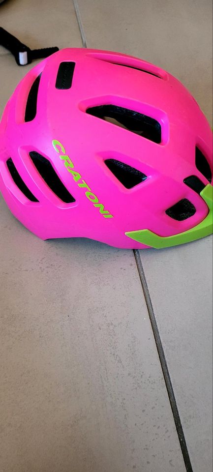 Fahrradhelm Cratoni pink 46-51 cm in Unterdietfurt