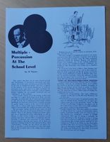 Vintage 1960s Ludwig "Multiple Percussion - at the school level" Hessen - Selters Vorschau
