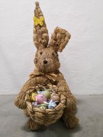 Stroh Hase Osterhase 73 cm groß m. Körbchen Dekoration Schleswig-Holstein - Schleswig Vorschau