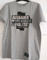 Punch Arogunz Shirt 'Ausdauer, Ehrlichkeit, Loyalität' Gr. M grau Niedersachsen - Braunschweig Vorschau