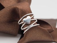 Herz ♡ Ring aus Sterlingsilber Rheinland-Pfalz - Langsur Vorschau