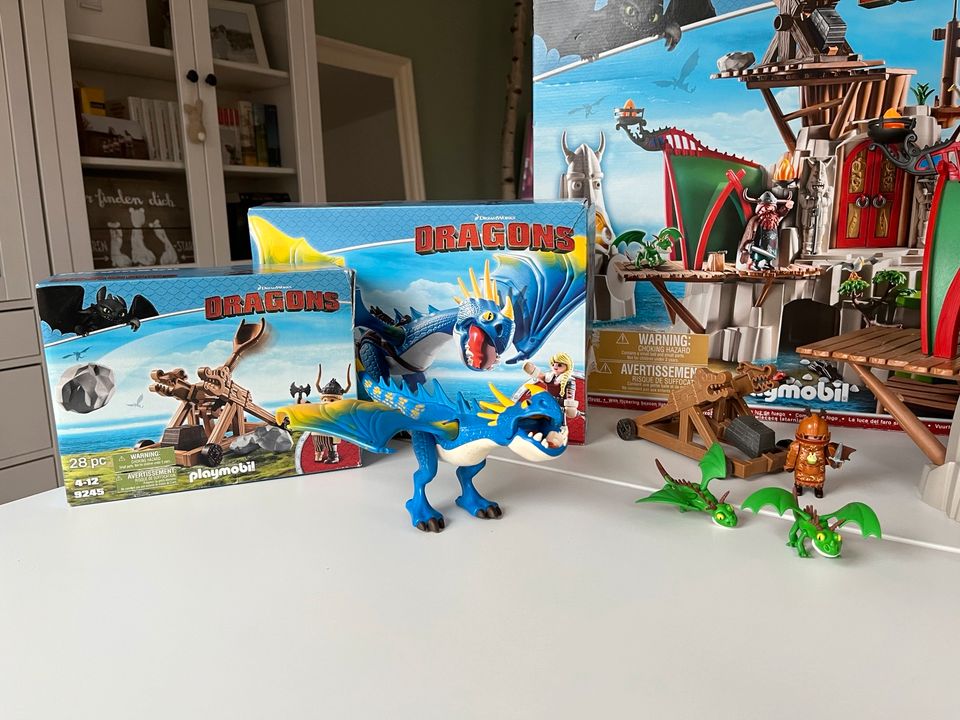 Playmobil Dragons Set 9245 9247 9243 in Wipfratal